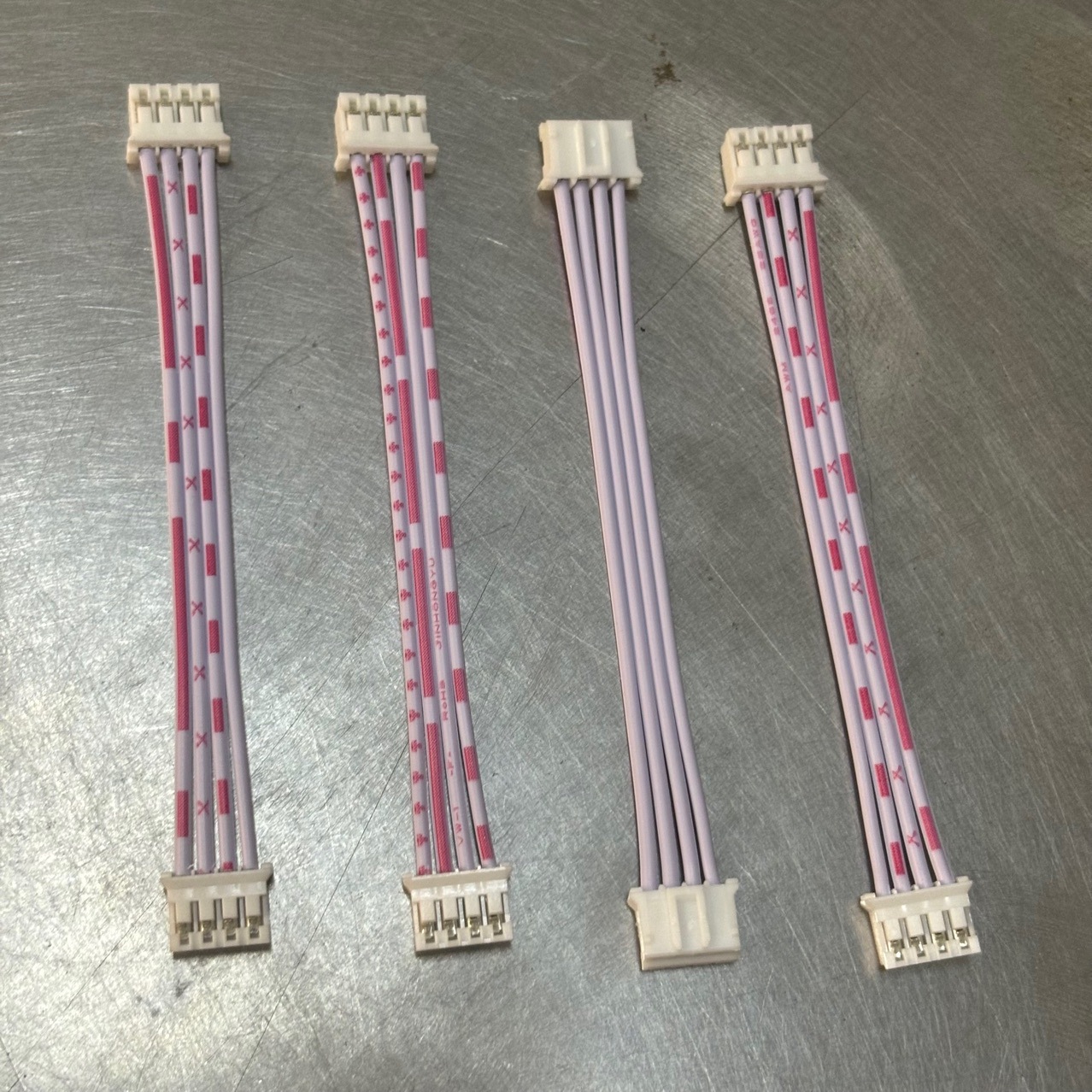 2468红白排线 2p3p4P/2.0 端子线 蓝白排端子线红黑线