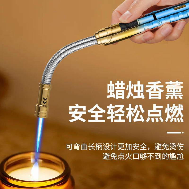 跨境厨房点火器防风充气家用日用居家便携户外打火机煤气灶点火枪