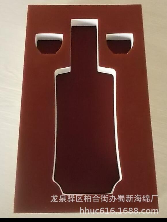 供应礼品酒瓶包装泡沫 酒瓶防撞包装泡沫 酒瓶防震包装泡沫