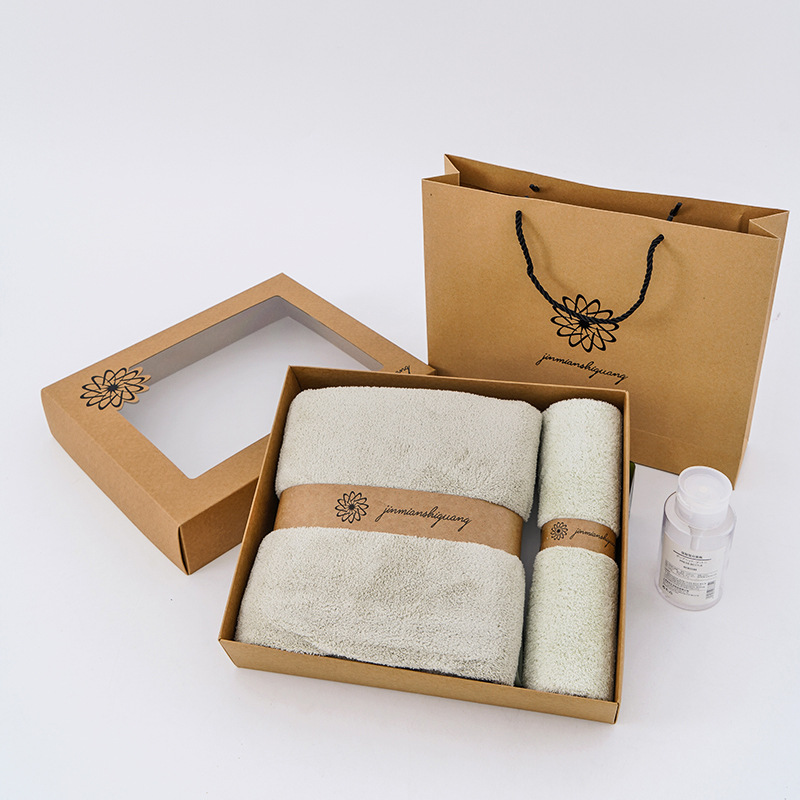Kraft Paper Gift Set-Light Green