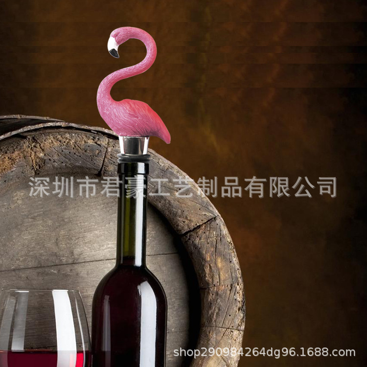 Creative metal bottle stopper