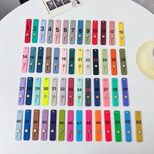Mobile Phone Adhesive Finger Wrist Band Lazy Back Sticking Mobile Phone Bracket Push-pull Mobile Phone Case Material Bracket tpu pc
