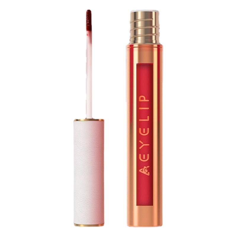 AEYE popular celebridad en línea Velvet Matte Lip Glaze no es fácil de desvanecerse antiadherente taza hidratante lápiz labial blanco mercado nocturno