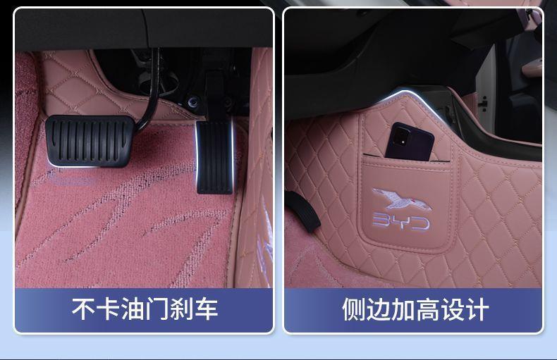 Suitable for BYD Seagull 2025 model interior, intelligent driving, free and dynamic, BYD Seagull floor mats, full coverage, dirt-resistant