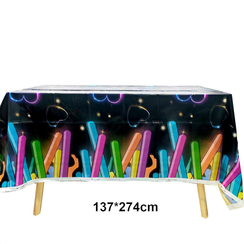 5 Roll UV Blacklight Reactive Tape Fluorescent Cloth Tape