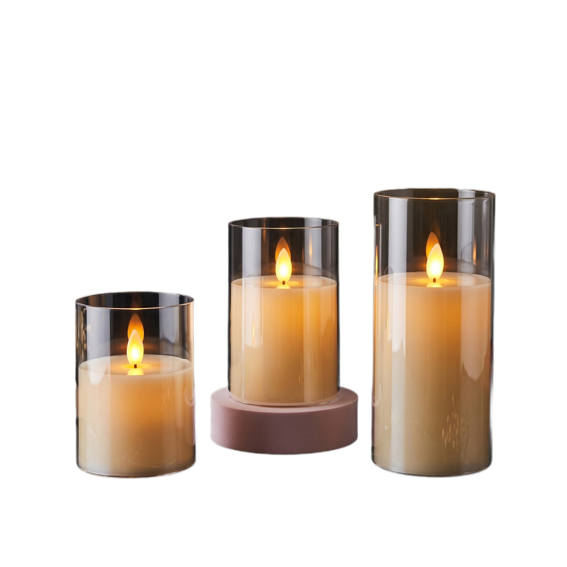 Velas electrónicas LED lámpara de vela de simulación boda festivales de carga vela diseño accesorios adornos de atmósfera lámpara personalizada