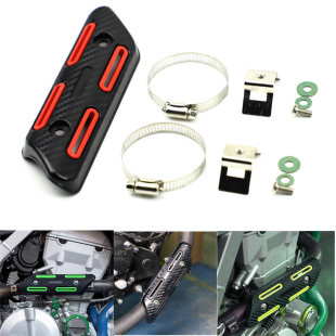 Motorcycle modification exhaust pipe anti-scald cover jinjila heat insulation decorative cover heat insulation protection exhaust cover heat dissipation anti-scald