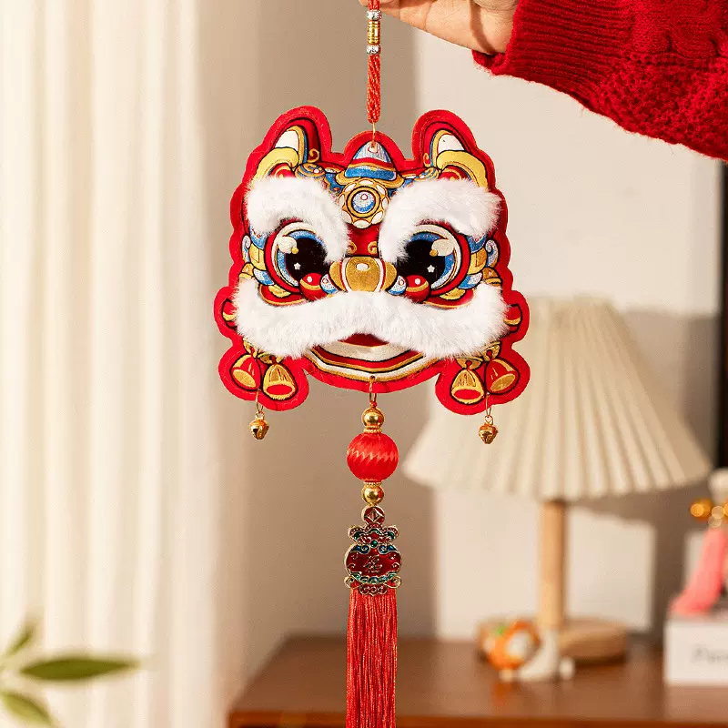 2026马年新年挂件新款室内客厅墙面挂饰过年春节喜庆布置用品门挂