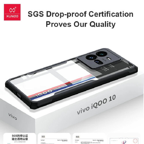 Camera Coverage Suitable for VIVO IQOO12 Pro Phone Case Full-Edge 10 Anti-Fall Ultra-Thin IQOO11 Protective Cover
