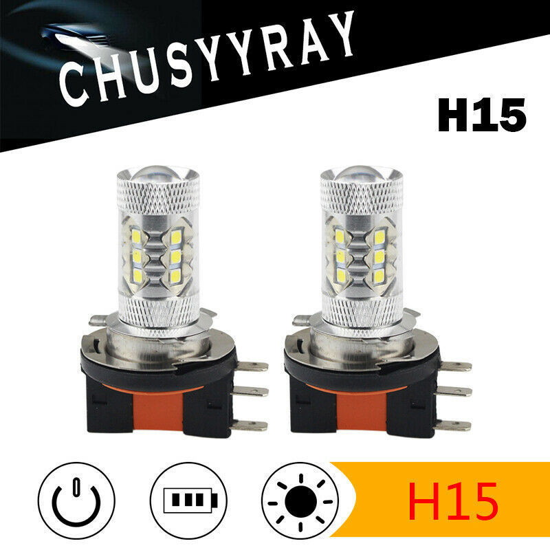 Car Lights Car Led H15 80W 16Led 3030 High Power Fog Light Led Headlight Headlight