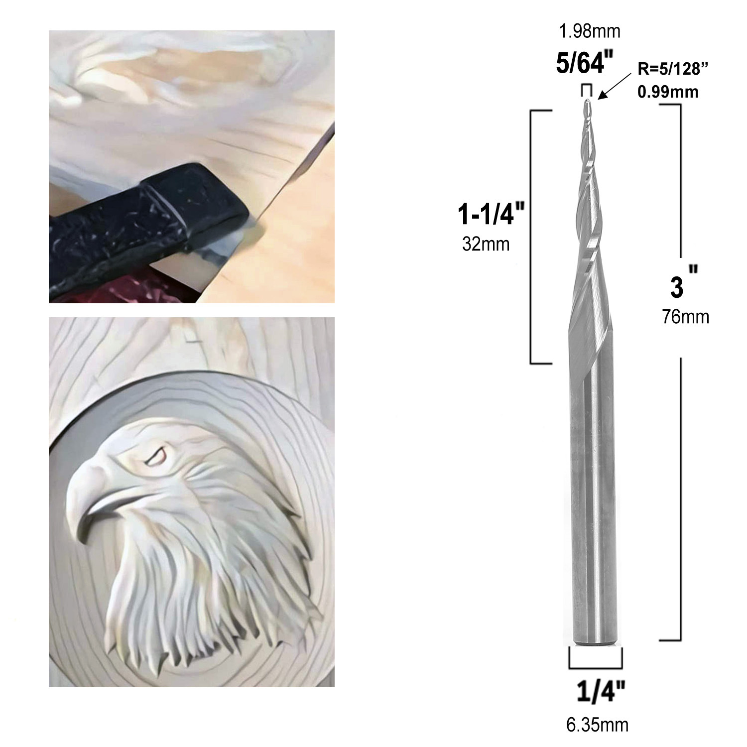 D6.35*D1.98*R0.99*32H