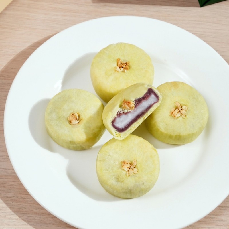 郁華茉莉花香糕点代发 495g/盒广式花茶零食节日中秋甜品礼盒|undefined