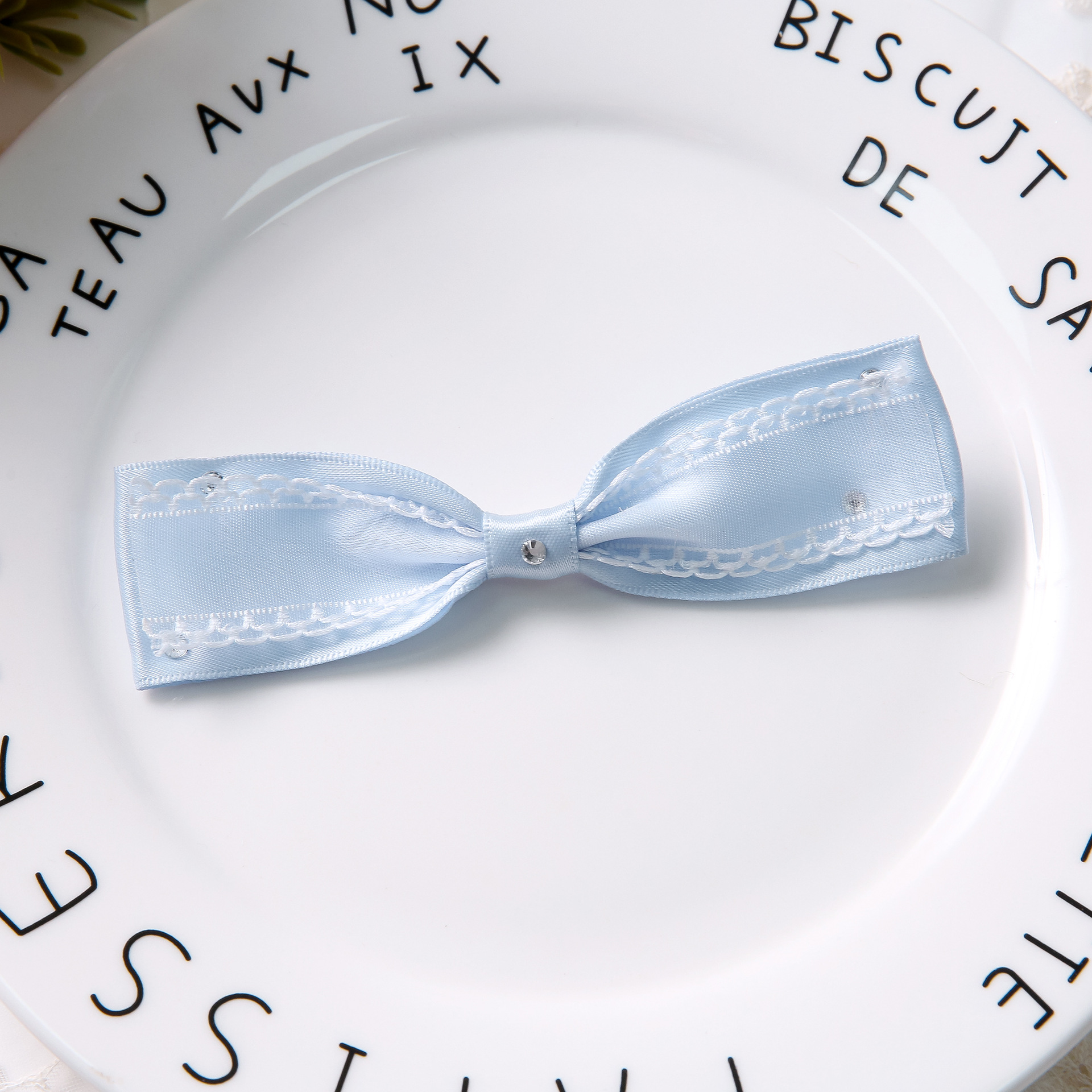 Perro mascota ropa de gato vestido de encaje de primavera y verano a juego tocado horquilla