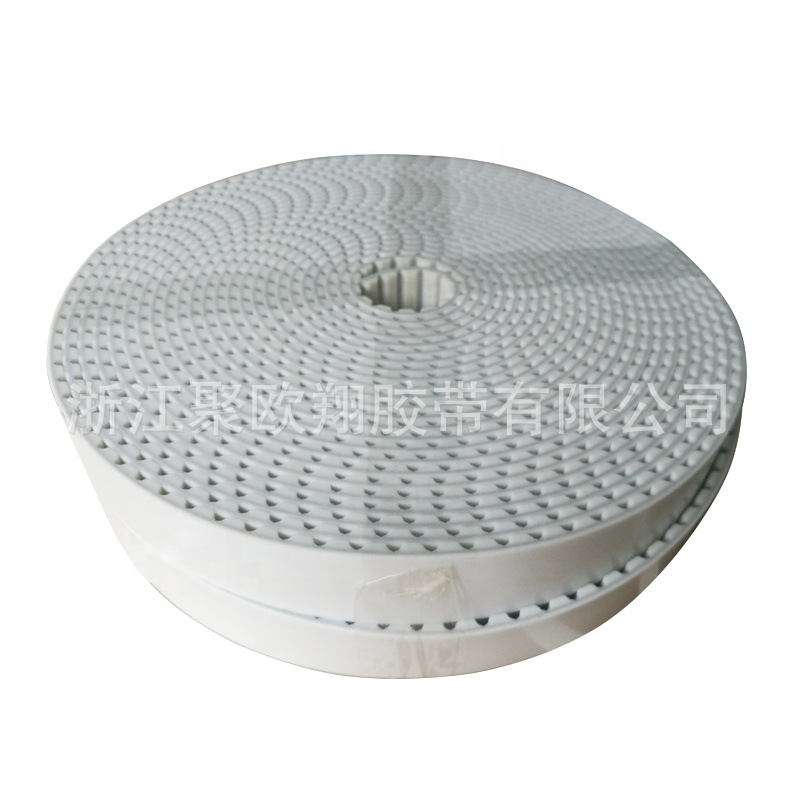 AT10 白色开口同步带钢丝芯加强， 宽度可以裁剪，传动稳定，经久