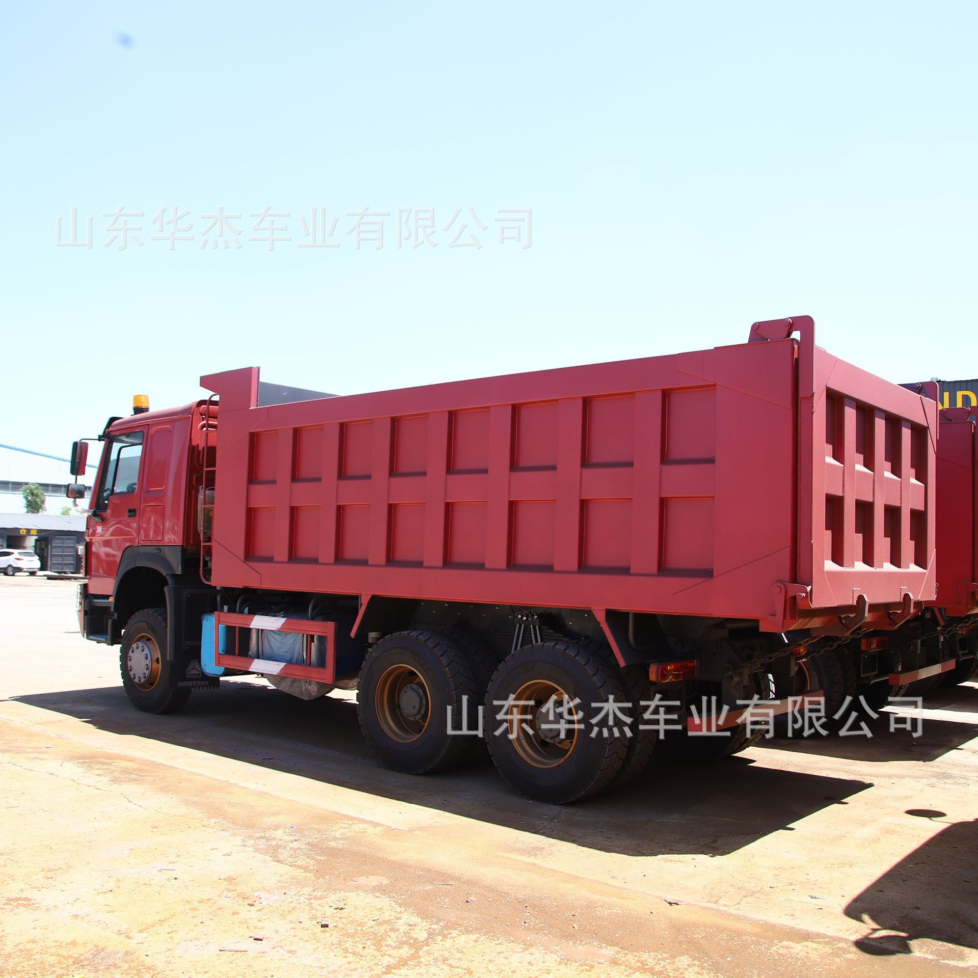 Brand new HOWO dump truck, 10-wheel dump truck, construction vehicle, muck truck, truck, trailer