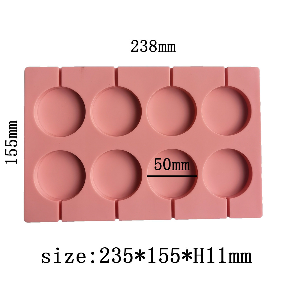 416 molde de silicona de chocolate, molde de mousse, pasteles, gelatina, molde de molde de arroz