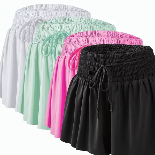 G 64577 High Waist Tennis Skirt Quick Dry
