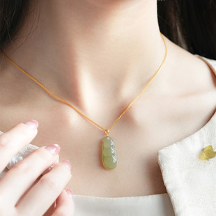 ��Ȼ��������ˮ�ļ���25*11mm���ҵ���Ů��18K����ʯ�朸߼���