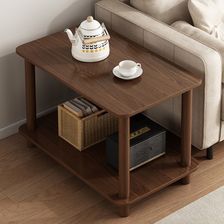 Mesa de té estante multifuncional sofá sala de estar al lado de la mesa de té escritorio dormitorio almacenamiento al lado de la cama simple mesilla de cabecera