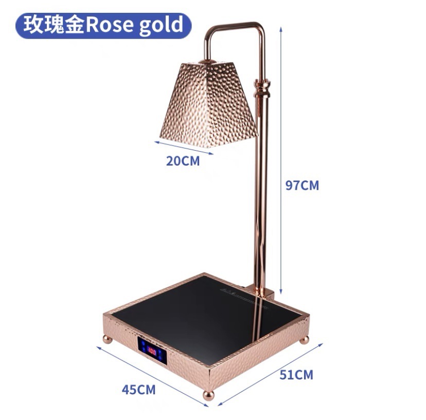 Lámpara de aislamiento de alimentos de buffet lámpara de calefacción de alimentos de restaurante lámpara de calefacción de mesa de calefacción de alimentos de restauración lámpara de barbacoa hotel comercial