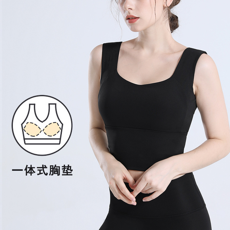女性用スポーツブラ、衝撃吸収、たるみ防止ランニングベスト、プッシュアップシェイプ、美背中、耐衝撃ブラ、フィットネスヨガウェア、夏|undefined