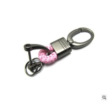 Llavero de metal creativo nuevo trenzado cuerda coche llavero Martin hebilla pequeño regalo colgante