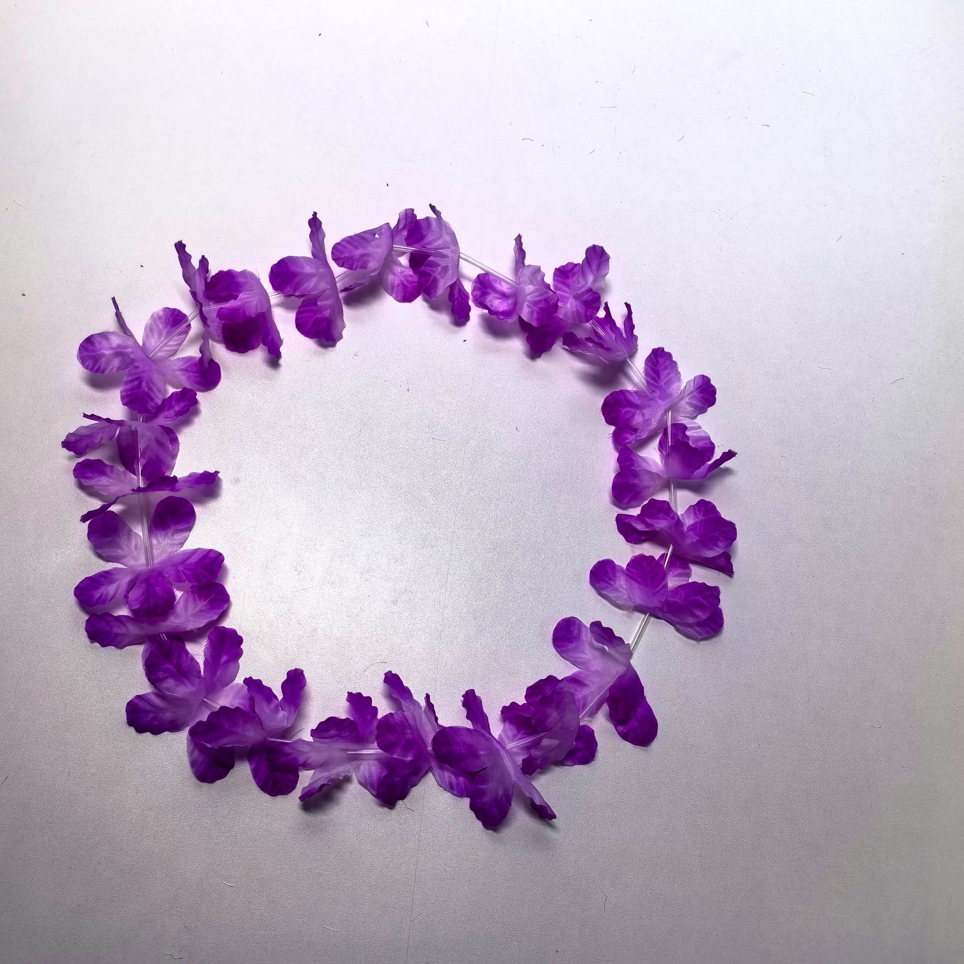 Simulación de guirlandas hawaianas colgantes de color 24 piezas de guirlandas cascada longitud de 100 cm guirlandas fiesta