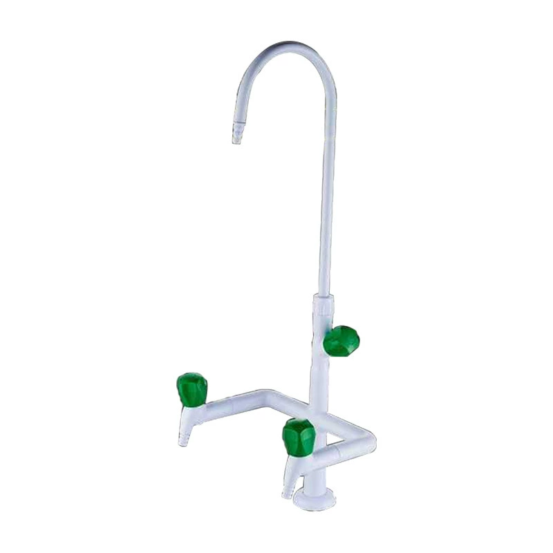 Лабораторный тройной кран для биологической лаборатории, водопроводный кран для лаборатории