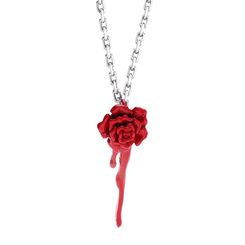 Hot sellg sunflower necklace, female personality, temperament alloy, maple leaf cactus collarbone cha, wd neck_voghion.com