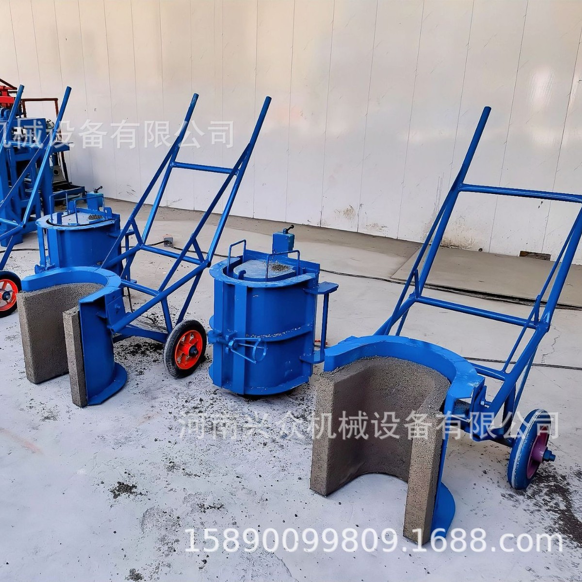 小型水泥U型槽成型机 水渠成型机 混凝土u型槽制造机