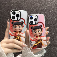 哪吒适用16promax14iphone15苹果13手机壳12炫彩11xr7可爱8新款xs