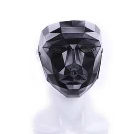 跨境火爆万圣节恐怖吓人面具舞台表演戏剧道具大boss恶魔面具LF