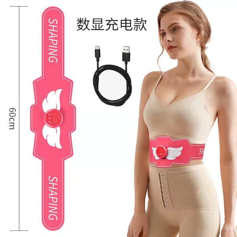 家庭用フィットネス機器 スマートEMSフィットネスベルト シェイプアップ腹筋パッド フィットネス機器 脂肪燃焼マシン フィットネス機器 腹筋強化|undefined