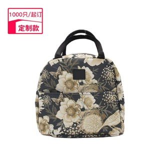 工厂加工花色保温保鲜便当包便携手提午餐大容量收纳冰包饭盒袋
