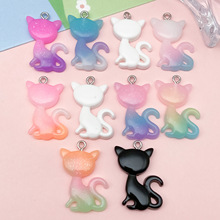 9��˫ɫ���۽���è��30x20mm��׹diy�Ҽ�����������Ʒ������ϰ�