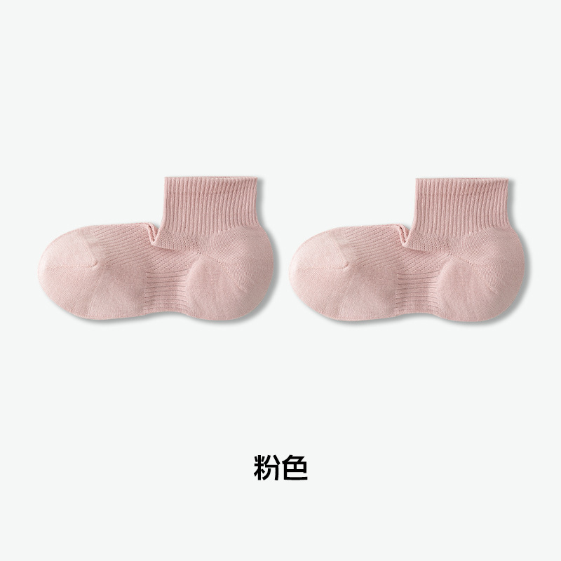 ショートソックス 夏 レディース 薄手 純綿 無地 万能メッシュ 吸汗性 通気性 消臭 抗菌 骨なし 浅口ソックス|undefined