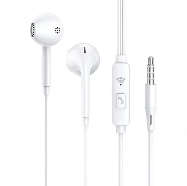 JR-02/3.5 round hole white flat ear bare metal