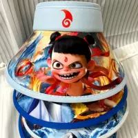 Шляпа Nezha, детский козырек, летняя солнцезащитная шляпа для мальчиков, солнцезащитная шляпа Kuromi, летняя солнцезащитная шляпа для девочек