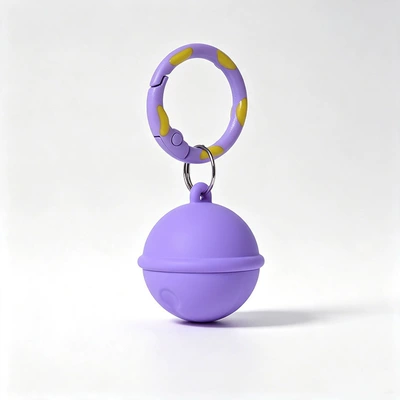 Pet tracking tag GPS Locator - purple-ios-model-collar
