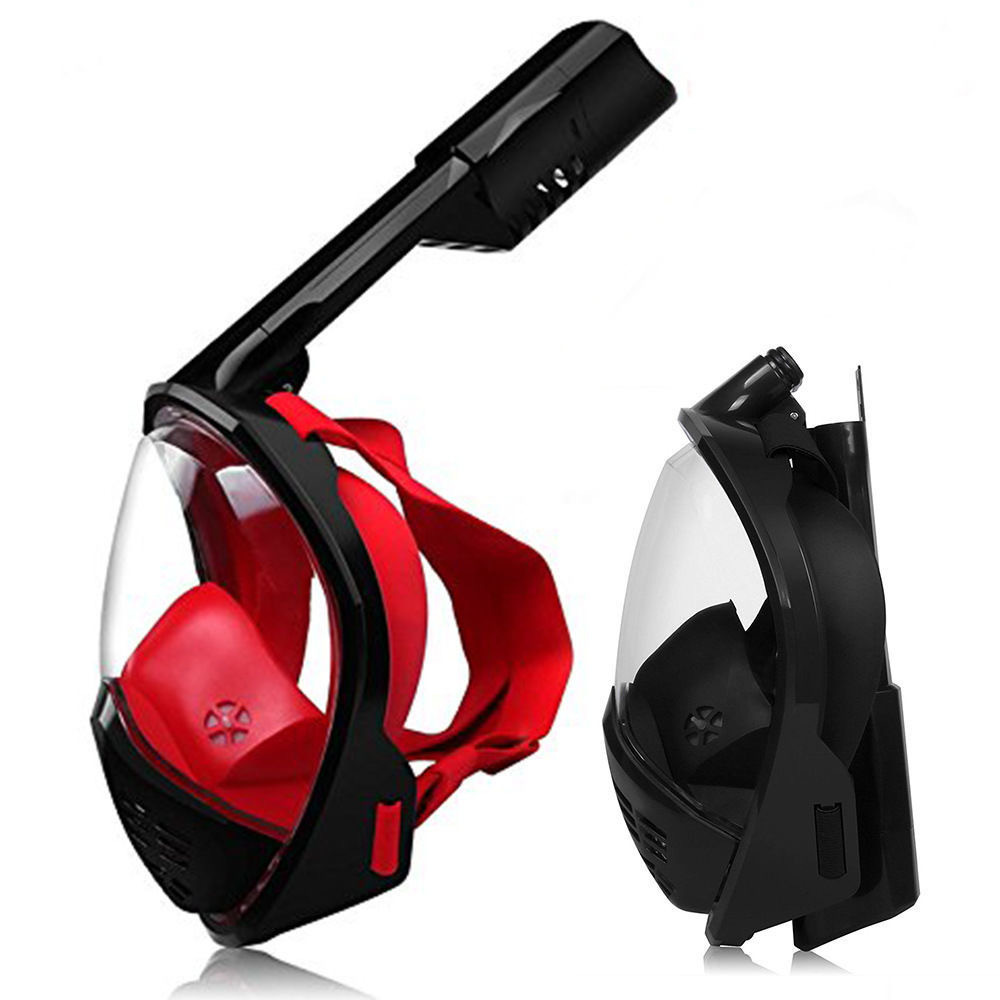 Plegable negro y rojo.