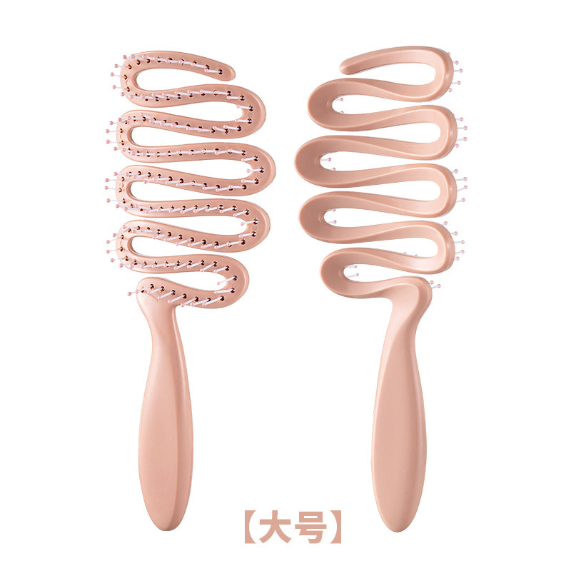 カラーテープの形は透かし彫りでマッサージします。女性の頭皮マッサージします。|undefined