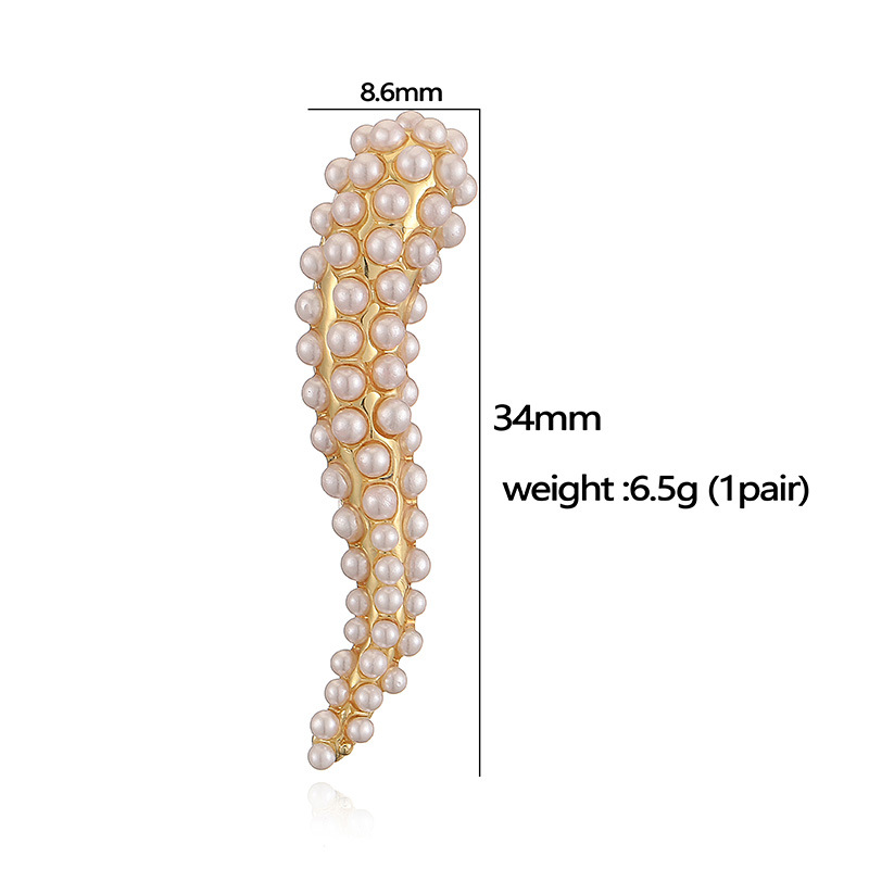 11g Weight Artificial Pearls Inlay Material Jewelry Set Classification Jewelry Set Quantity Holiday, Banquet, Daily Occasion Copper Material Geometric Pattern Women's Gender Inlay Design Elegant Style Wholesale Jewelry Elegant Geometric Copper Artificial Pearls Inlay Jewelry Set 7