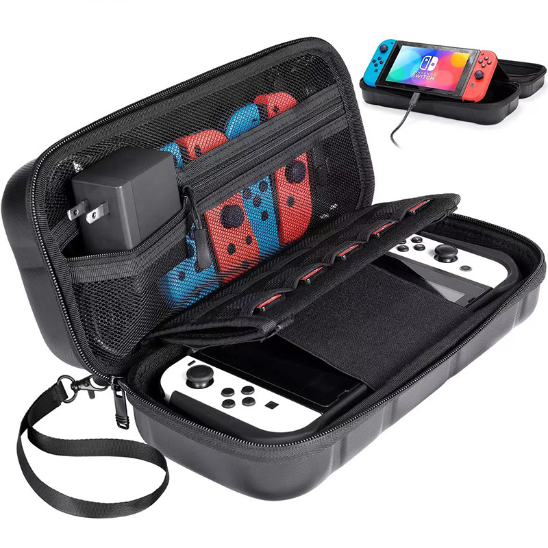 Spot Nintendo interruptor bolsa de almacenamiento OLED cubierta protectora juego accesorios de la máquina caja de almacenamiento cassette