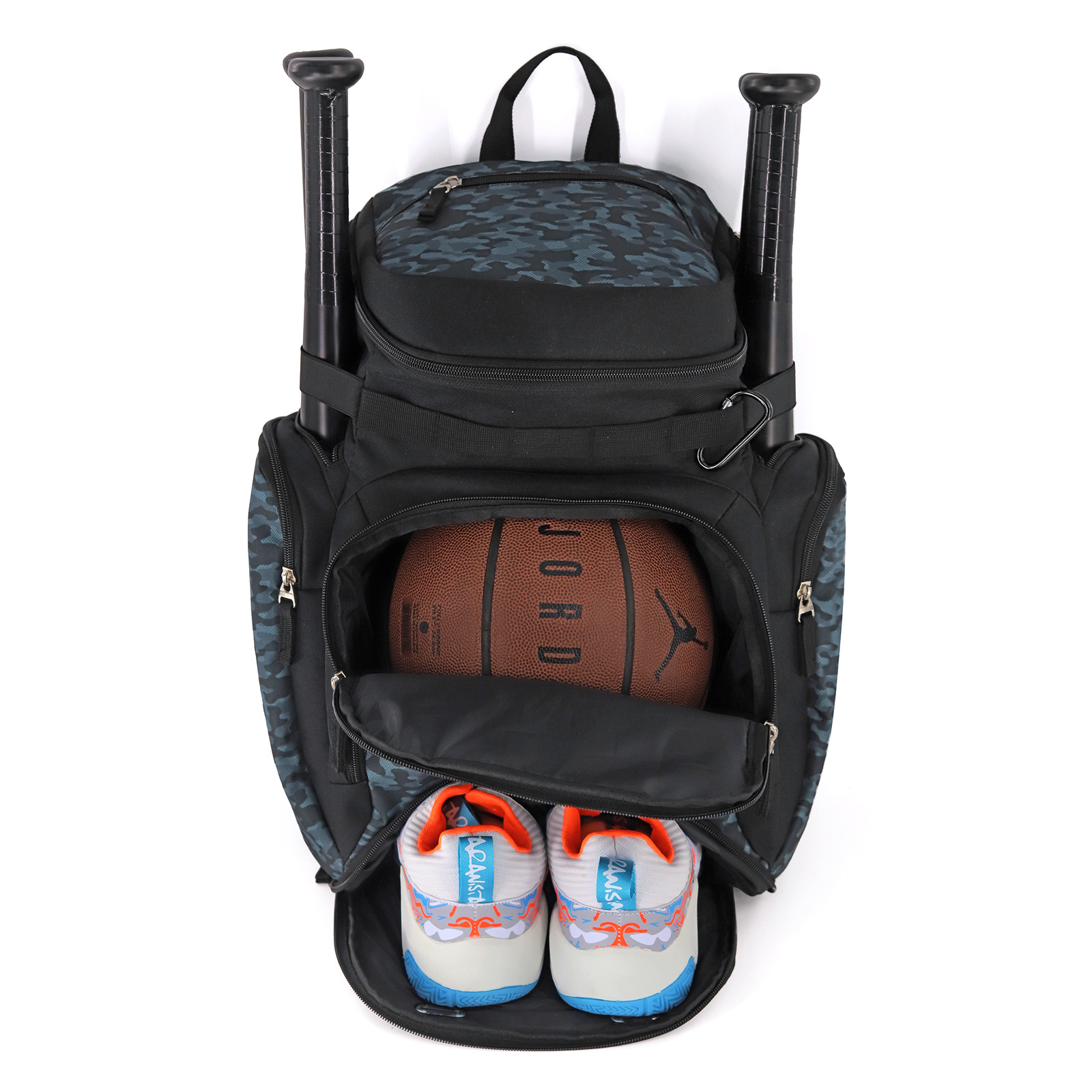 Basketball-Schultertraining, multifunktionale Baseball-/Fußball-Reisetasche mit großer Kapazität, Isolationsschuhtasche_voghion.com
