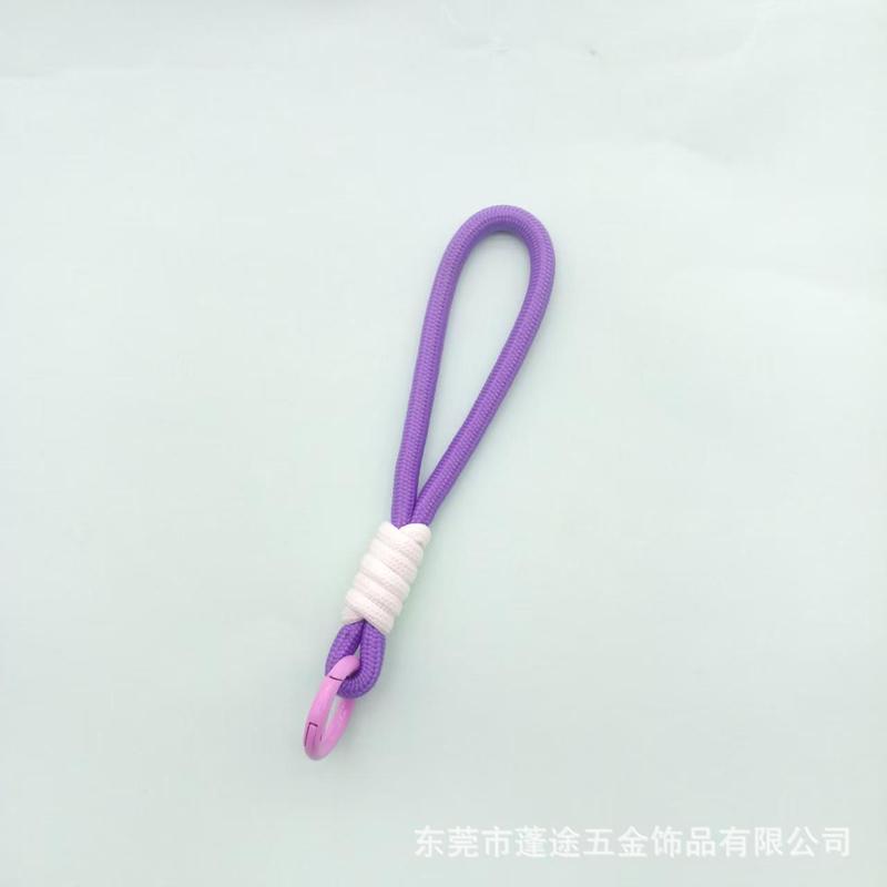 手机挂绳短款防丢绳手工编织百搭多巴胺水杯挂绳钥匙圈饰品挂件|undefined