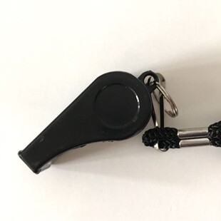 Plastic whistle with beads children's toys cheer refueling basketball referee whistle fans equipment sports toys supplies