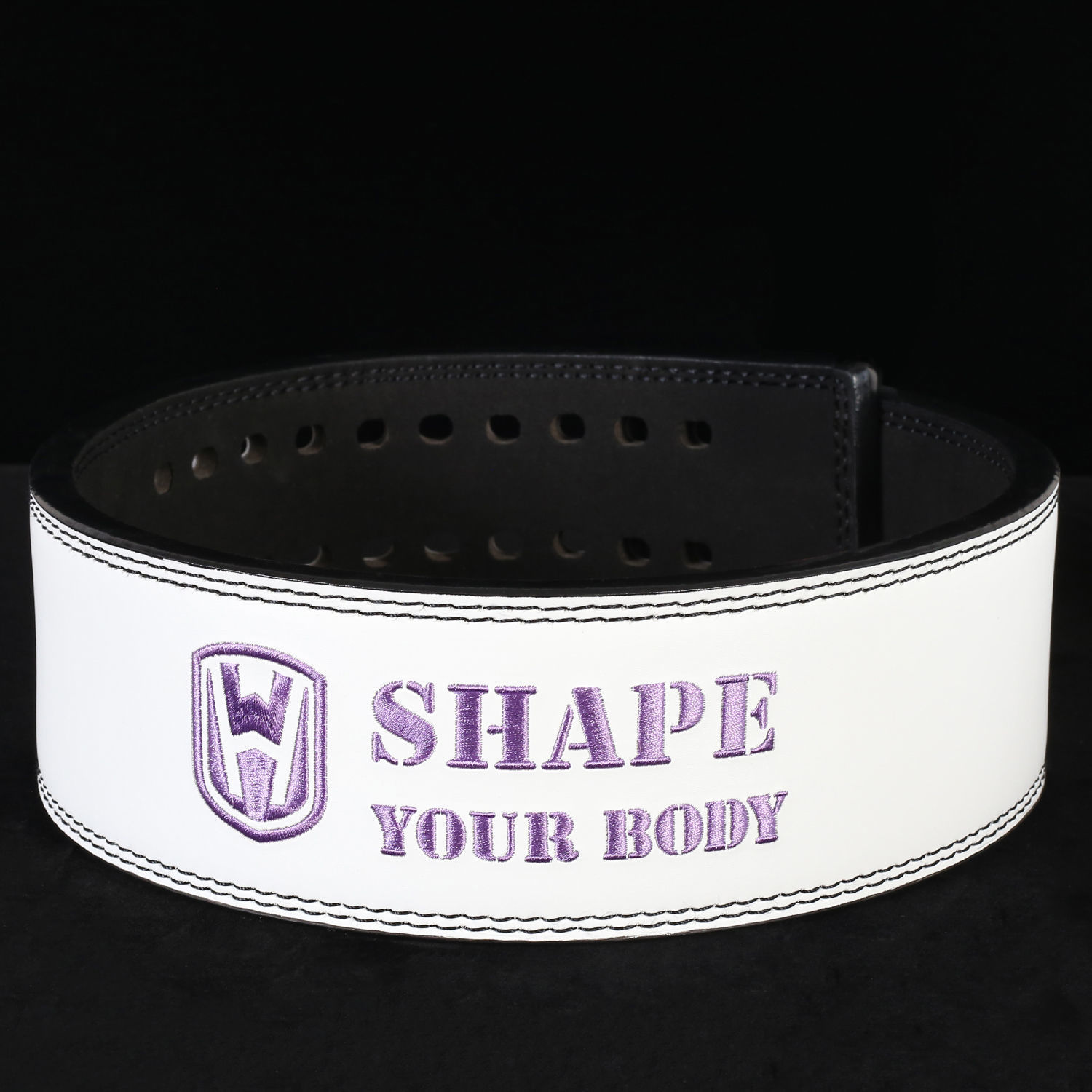 Agrosamiento 13MM fitness piel de vaca cinturón de fuerza palanca de levantamiento de pesas protección de cintura de hebilla rápida nivel de evento unisex profesional