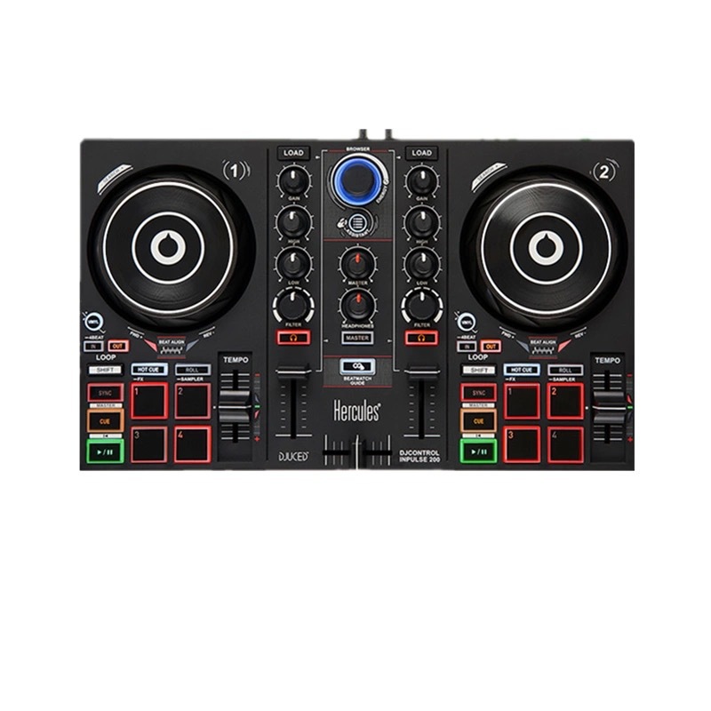 Controlador DJ Mini Inpluse200MK2 Portátil Profesional para Principiantes image 5