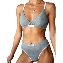 Z 35894 French Triangle Bra Set Ī����ɫ������װ �羳ŷ����