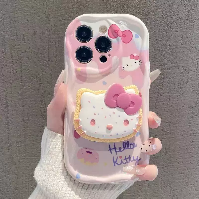 Hello Kitty, совместимые трубки для мороженого, мобильного телефона, карта картинка воздушный пакет